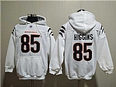 Men's Cincinnati Bengals #85 Tee Higgins White Pullover Hoodie,baseball caps,new era cap wholesale,wholesale hats